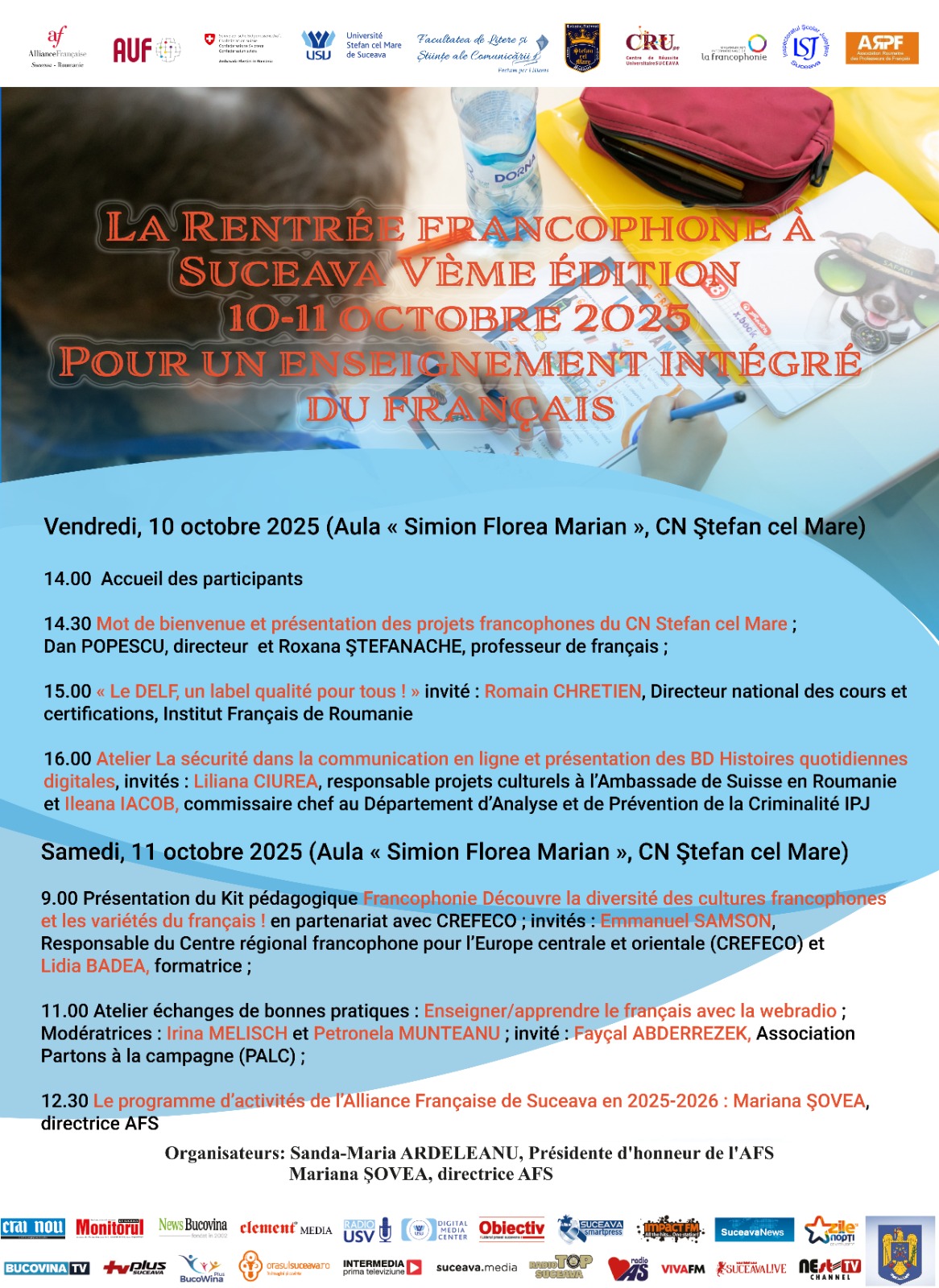 Rentrée Francophone des enseignants de Suceava