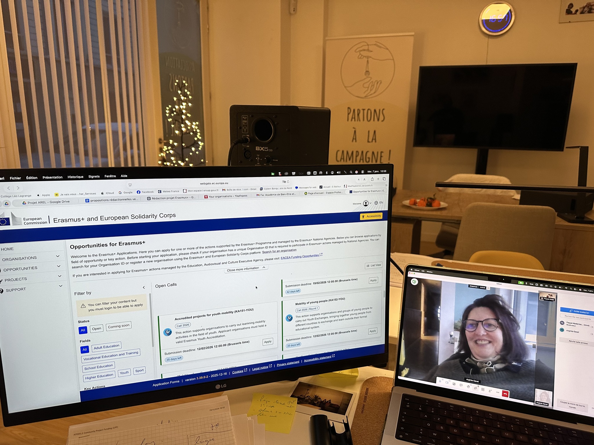 Une neige de bon augure sur nos projets !